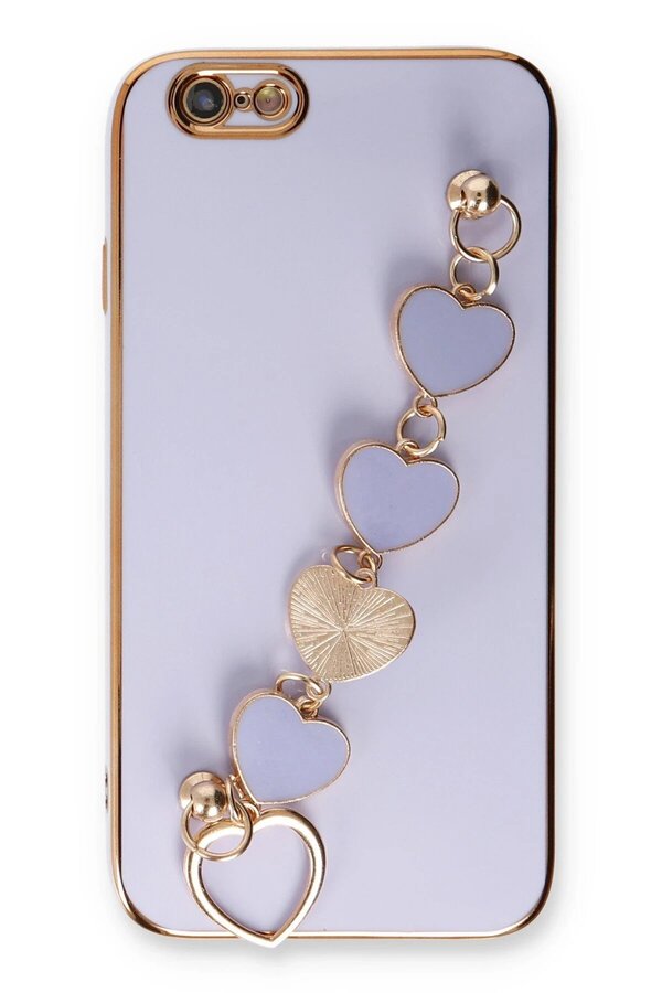 İphone 6 Kılıf Esi̇la Si̇li̇kon - Li̇la - Dropx8684-2519