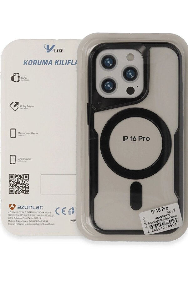İphone 16 Pro Kılıf Boyi̇ Magsafe Si̇li̇kon Kapak - Kahverengi̇ - Dropx5444-6984
