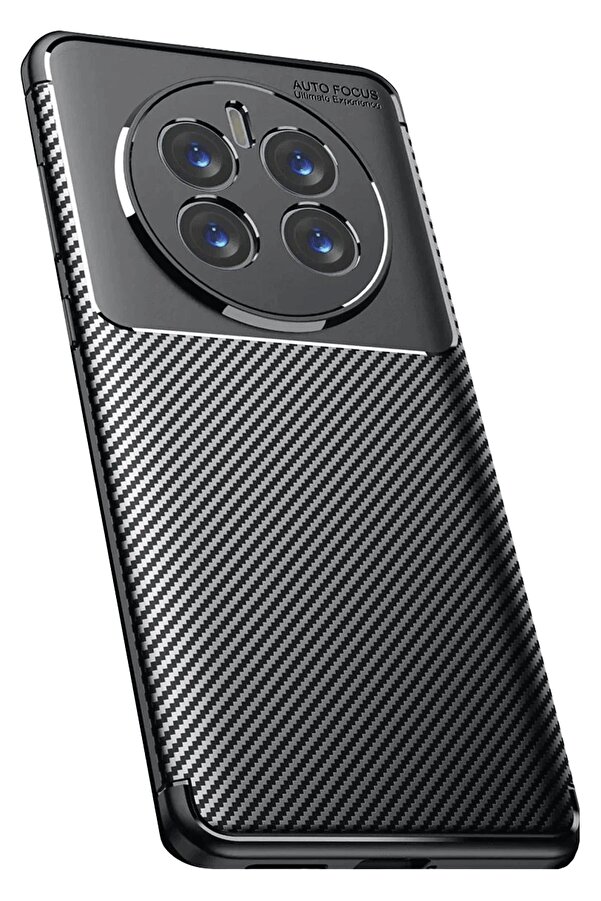 Realme 12 Pro Plus Kılıf Auto Focus Karbon Kapak - Si̇yah - Cpt2805245-9988
