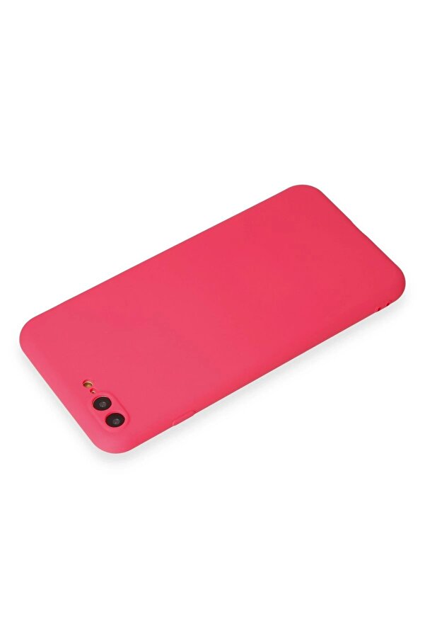 İphone 7 Plus Kılıf Fi̇rst Si̇li̇kon - Pembe - Dropx4366-3629