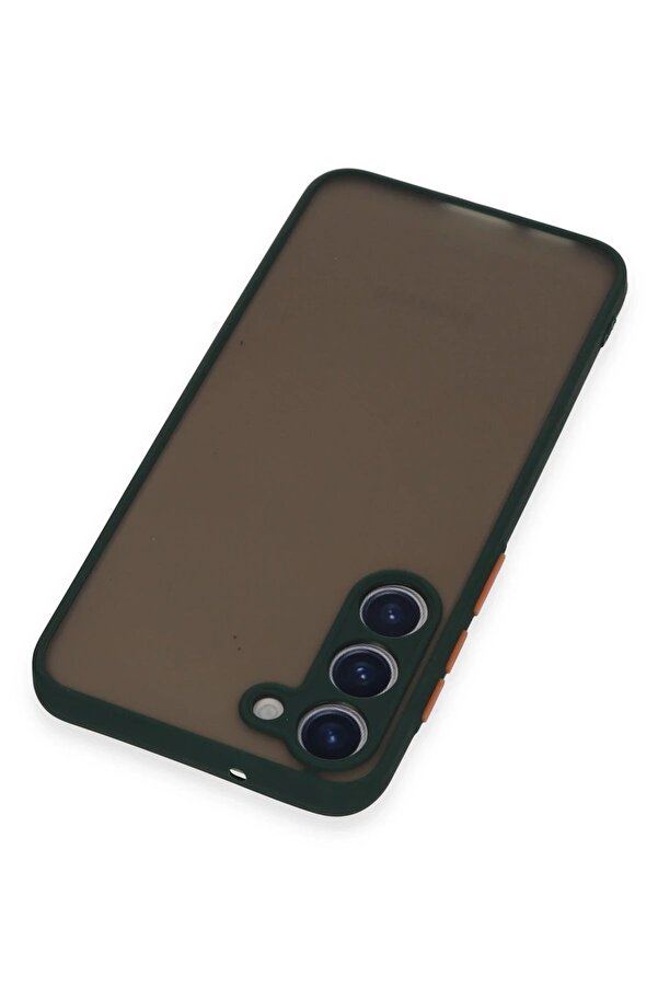 Samsung Galaxy S23 Plus Kılıf Montreal Si̇li̇kon Kapak - Yeşi̇l - Dropx5866-6008