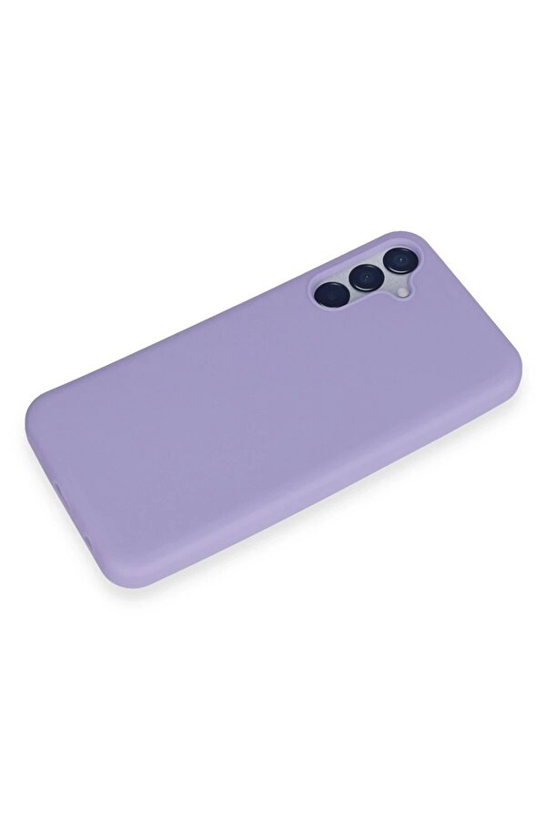 Samsung Galaxy M15 Kılıf Fi̇rst Si̇li̇kon - Li̇la - Dropx8929-4699