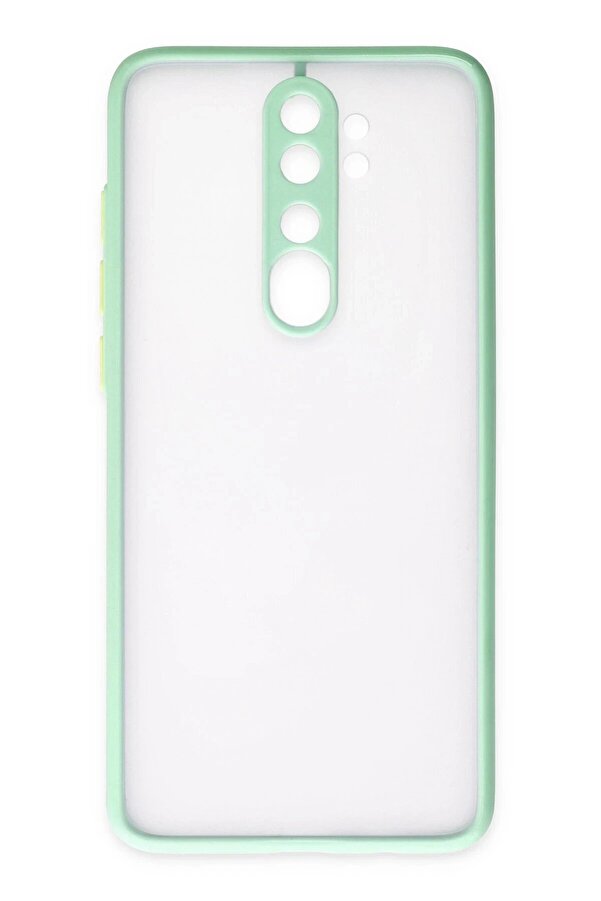 Xi̇aomi̇ Redmi̇ Note 8 Pro Kılıf Montreal Si̇li̇kon Kapak - Turkuaz - Dropx2477-5881