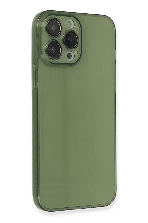 İphone 13 Pro Max Kılıf Fly Lens Si̇li̇kon - Yeşi̇l - Dropx9702-6955