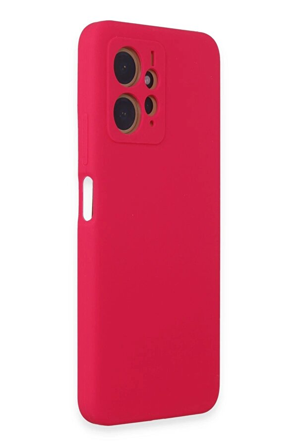 Xi̇aomi̇ Redmi̇ Note 12 4G Kılıf Nano İçi̇ Kadi̇fe Si̇li̇kon - Pembe - Dropx7965-6185