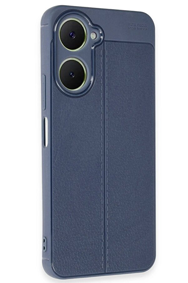 Vi̇vo Y18 Kılıf Auto Focus Kapak - Laci̇vert - Dropx5967-2811