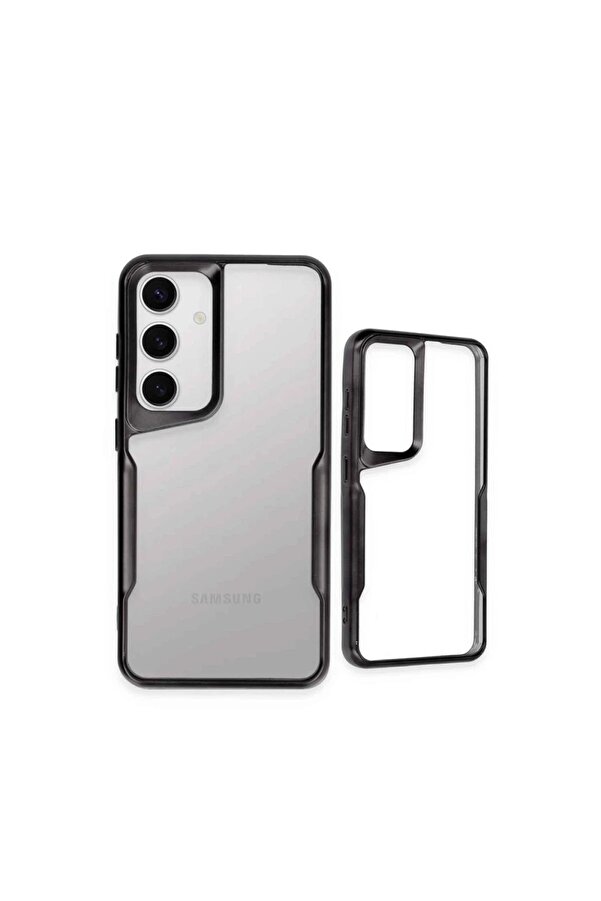 Samsung Galaxy A35 5G Kılıf Boyi̇ Si̇li̇kon Kapak - Ti̇tan Gri̇ - Dropx8577-3631