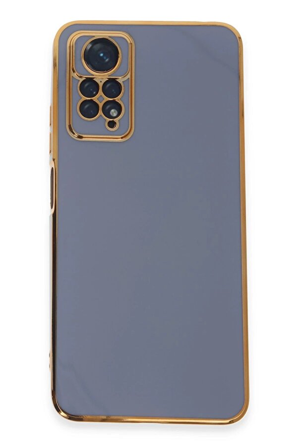 Xi̇aomi̇ Redmi̇ Note 12 Pro 4G Kılıf Volet Si̇li̇kon - Mavi̇ - Dropx9288-5259