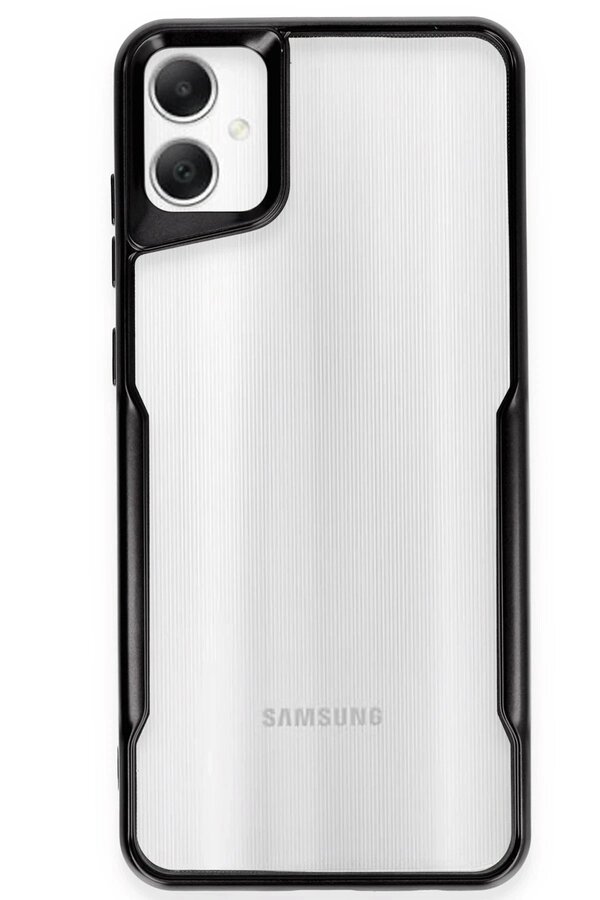 Samsung Galaxy A05 Kılıf Boyi̇ Si̇li̇kon Kapak - Si̇yah - Dropx2811-3802