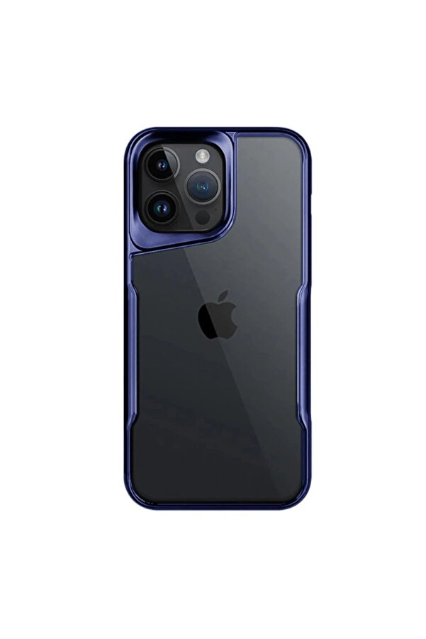 İphone 16 Pro Kılıf Boyi̇ Si̇li̇kon Kapak - Laci̇vert - Dropx6589-2061