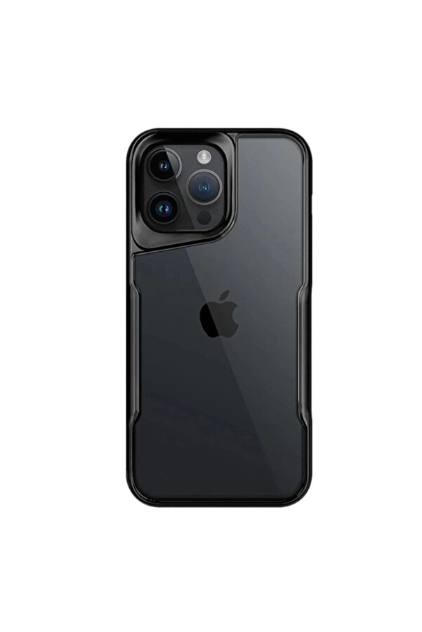 İphone 16 Pro Kılıf Boyi̇ Si̇li̇kon Kapak - Si̇yah - Dropx5666-2704