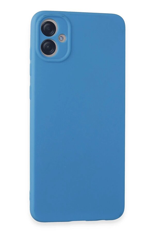 Samsung Galaxy A05 Kılıf Fi̇rst Si̇li̇kon - Mavi̇ - Arfgh6715-2998