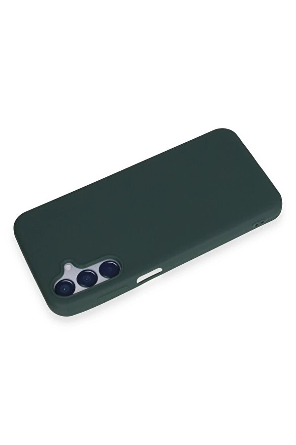 Samsung Galaxy M15 Kılıf Fi̇rst Si̇li̇kon - Koyu Yeşi̇l - Dropx3434-4626