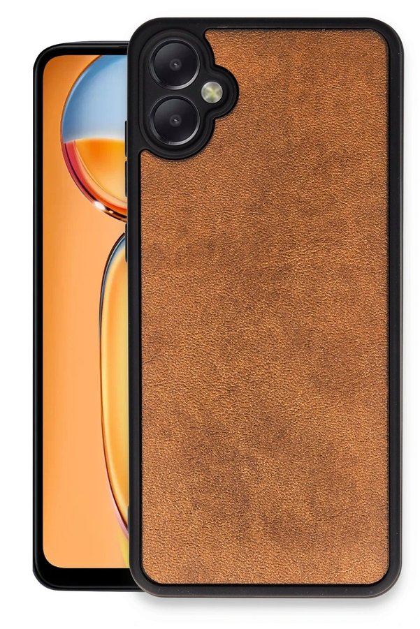 CepteToptan Samsung Galaxy A05 Kılıf Aras Deri Kapak - Taba - DROPX5773-5902