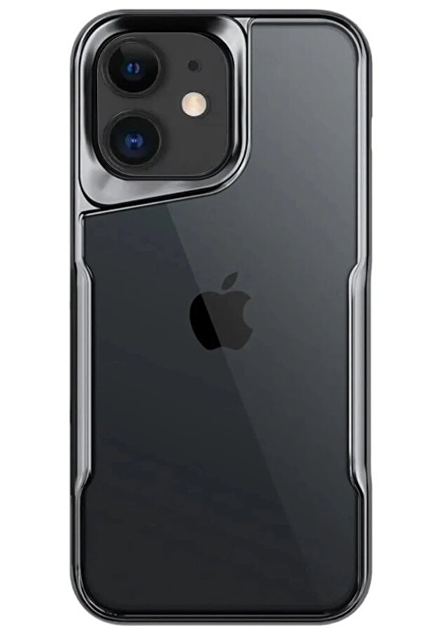 İphone 11 Kılıf Boyi̇ Si̇li̇kon Kapak - Ti̇tan Gri̇