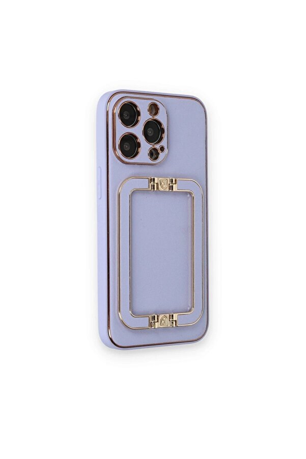 İphone 14 Pro Max Kılıf Coco Eli̇t Kapak - Li̇la - Dropx8455-3562