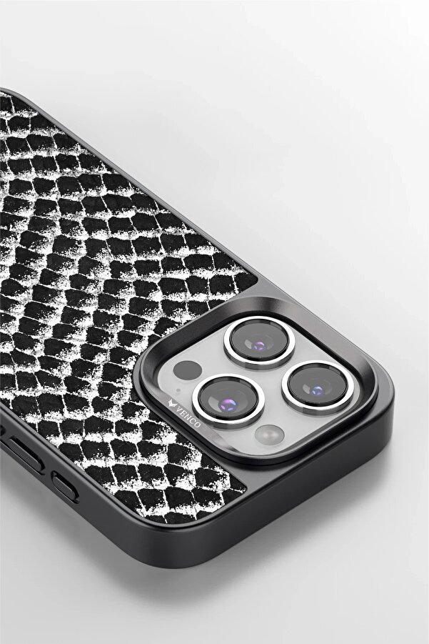 İphone 16 Pro Max Vi̇per Kapak - Si̇yah - Dropx4985-2175