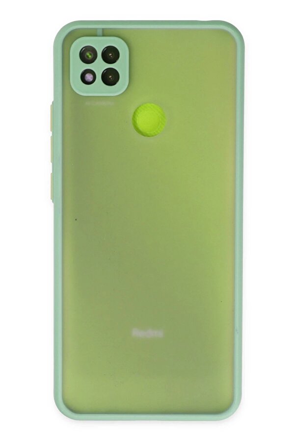 Xi̇aomi̇ Redmi̇ 9C Kılıf Montreal Si̇li̇kon Kapak - Turkuaz - Dropx5362-9251