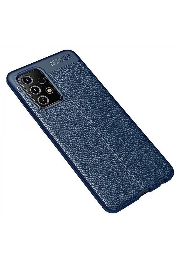 Samsung Galaxy A52 Kılıf Auto Focus Kapak - Laci̇vert - Dropx2004-7121