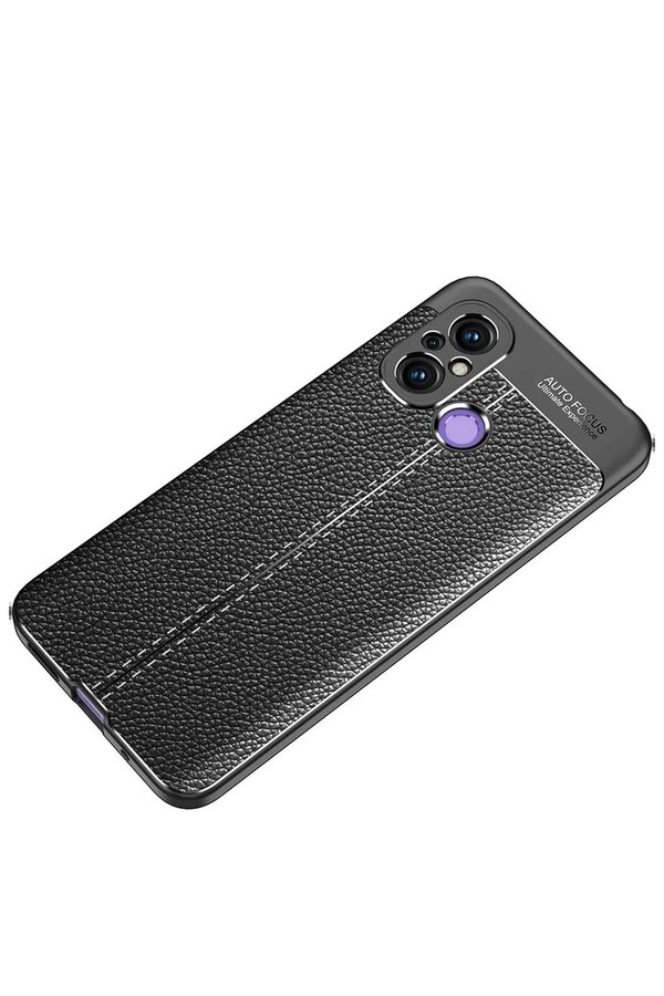 Xi̇aomi̇ Redmi̇ 12C Kılıf Auto Focus Kapak - Si̇yah - Dropx2309-8956