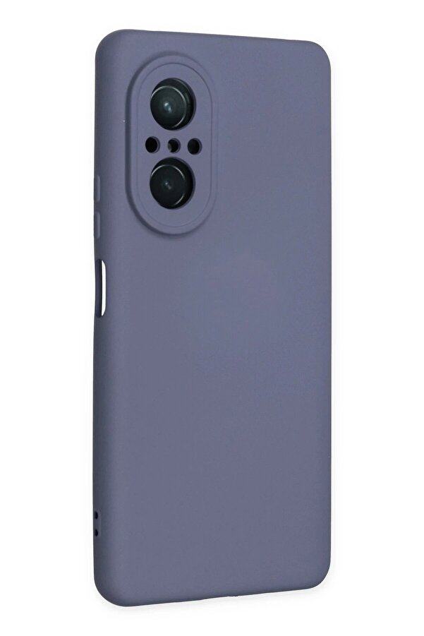 Huawei̇ Nova 9 Se Kılıf Nano İçi̇ Kadi̇fe Si̇li̇kon - Gri̇ - Dropx8078-2823