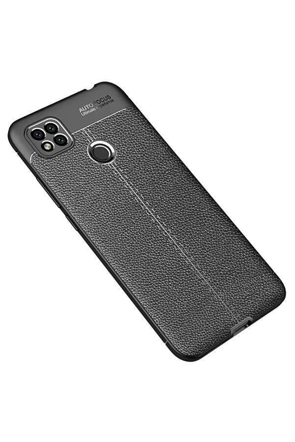 Xi̇aomi̇ Redmi̇ 9C Kılıf Auto Focus Kapak - Si̇yah - Dropx8541-5260