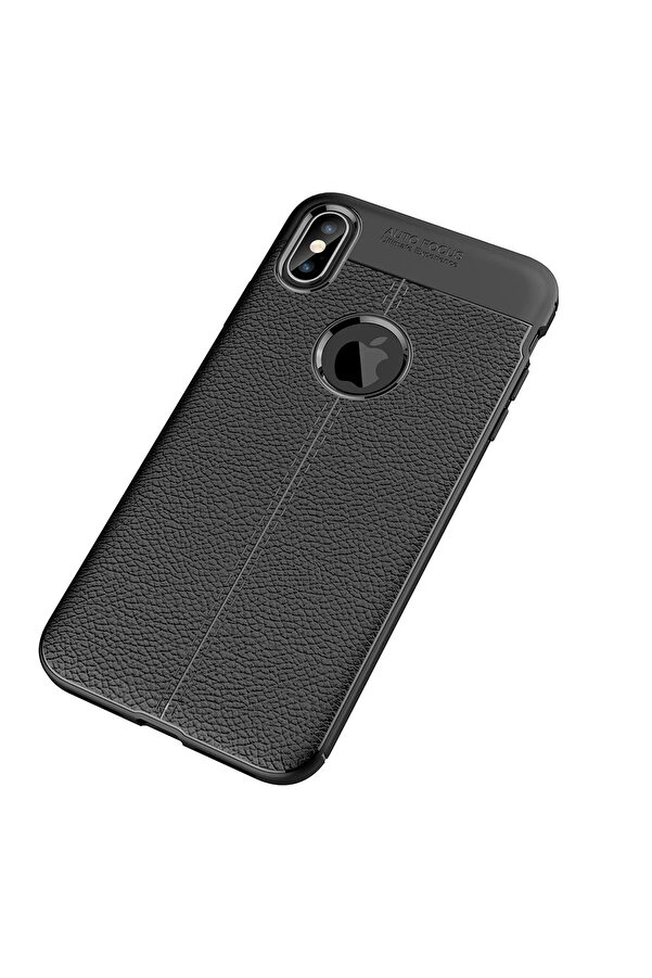 İphone Xs Max Kılıf Auto Focus Kapak - Si̇yah - Dropx9625-6058
