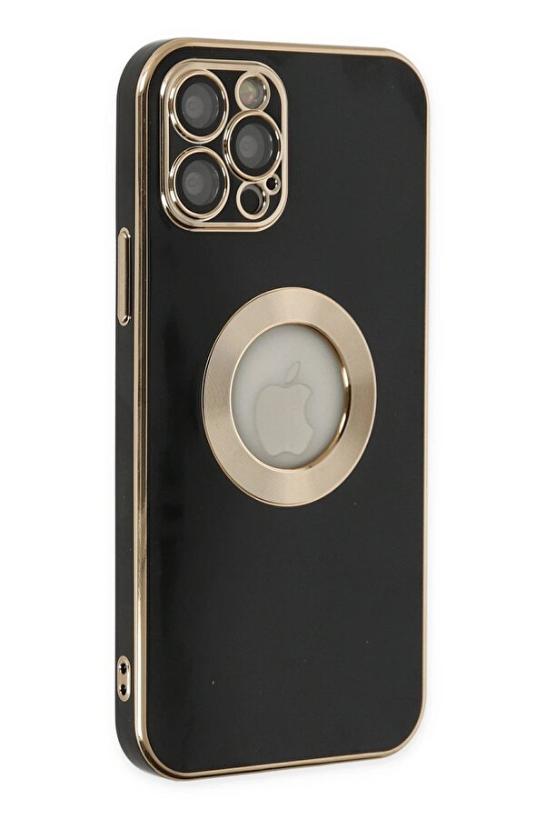 İphone 12 Pro Max Kılıf Store Si̇li̇kon - Si̇yah - Dropx7413-8709
