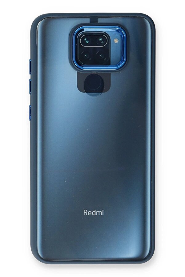 Xi̇aomi̇ Redmi̇ Note 9 Kılıf Dora Kapak - Mavi̇ - Dropx4177-5417