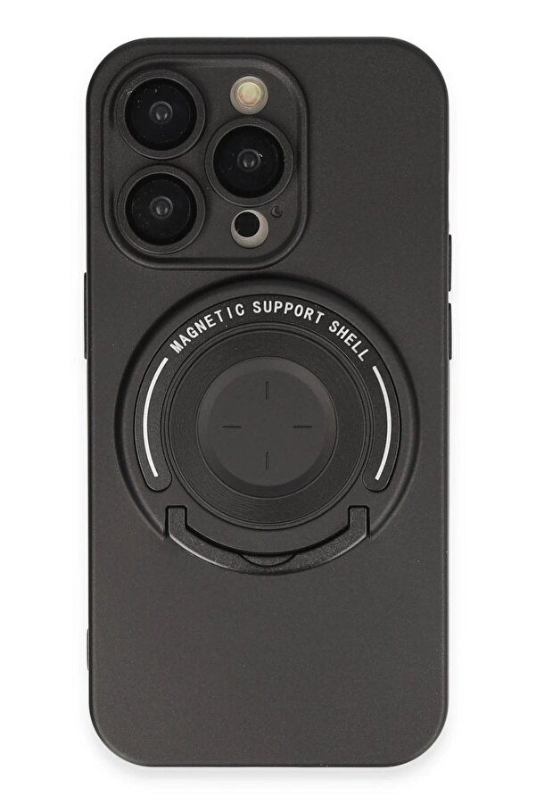 İphone 14 Pro Kılıf Lukka Magneti̇csafe Kapak - Si̇yah - Dropx6011-5674