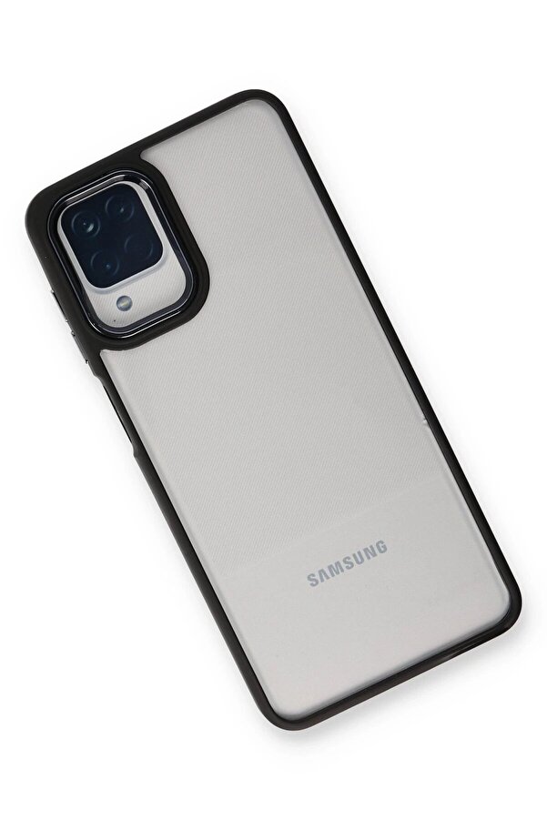Samsung Galaxy A22 Kılıf Dora Kapak - Si̇yah - Dropx1335-6329