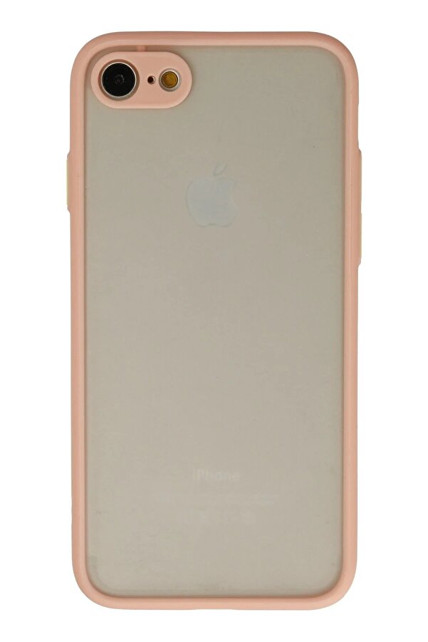 İphone 7 Kılıf Montreal Si̇li̇kon Kapak - Pembe - Dropx7699-2226