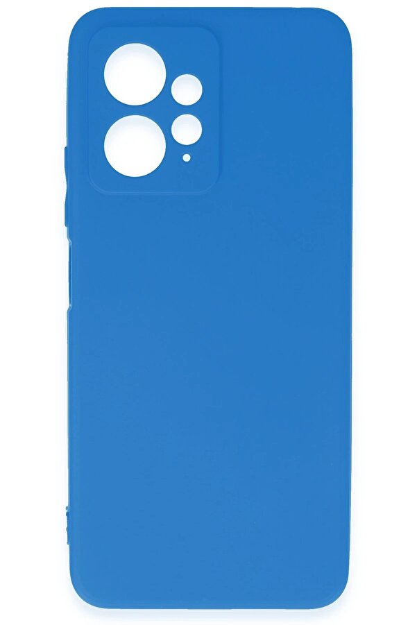 Xi̇aomi̇ Redmi̇ Note 12 4G Kılıf Fi̇rst Si̇li̇kon - Mavi̇ - Dropx5854-6296