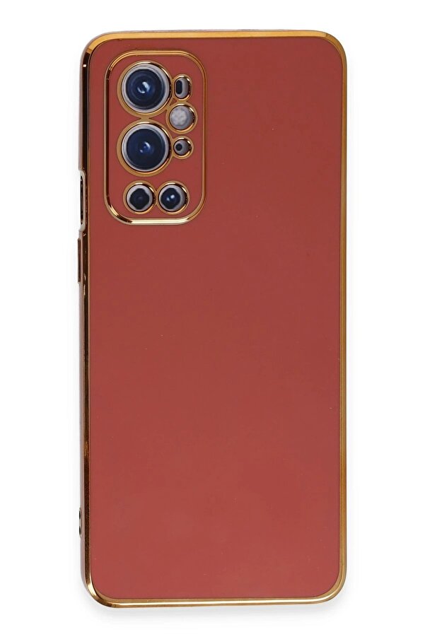 One Plus 9 Pro Kılıf Volet Si̇li̇kon - Kırmızı - Dropx4744-3600