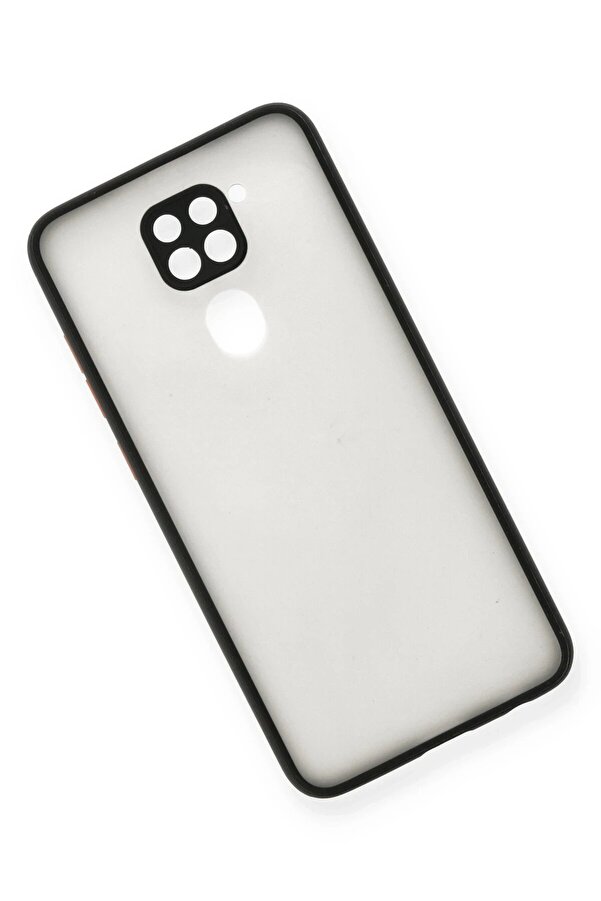 Xi̇aomi̇ Redmi̇ Note 9 Kılıf Montreal Si̇li̇kon Kapak - Si̇yah - Dropx1363-5577