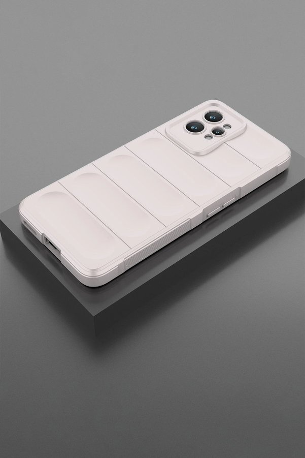 Realme Gt2 Pro 5G Kılıf Opti̇mum Si̇li̇kon - Krem - Dropx1175-6024