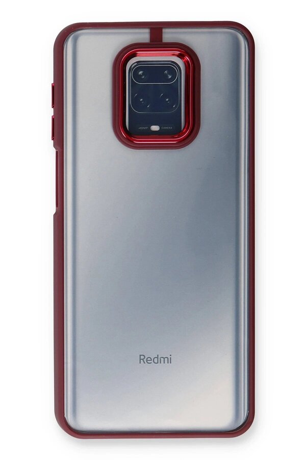 Xi̇aomi̇ Redmi̇ Note 9 Pro Kılıf Dora Kapak - Kırmızı - Dropx6279-6225