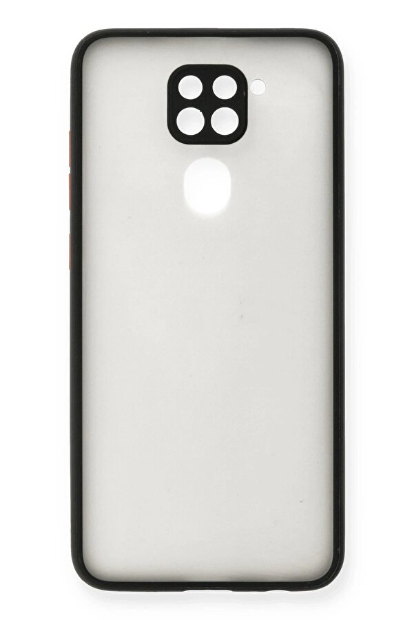 Xi̇aomi̇ Redmi̇ Note 9 Kılıf Montreal Si̇li̇kon Kapak - Si̇yah - Dropx1363-5577