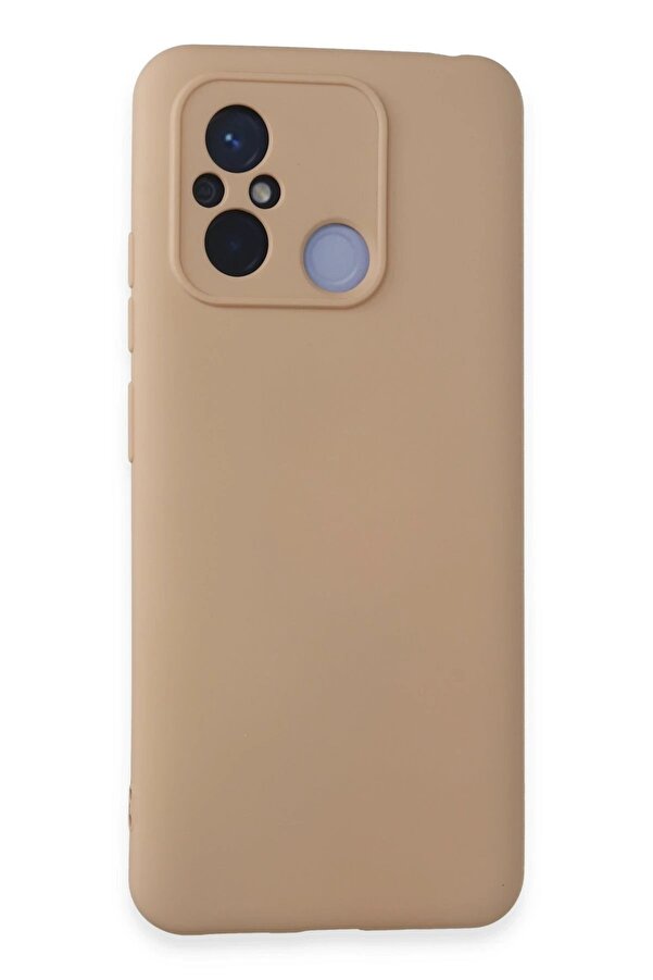 Xi̇aomi̇ Redmi̇ 12C Kılıf Nano İçi̇ Kadi̇fe Si̇li̇kon - Pudra - Dropx5025-3147