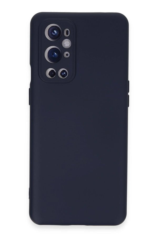 CepteToptan One Plus 9 Pro Kılıf Nano içi Kadife Silikon - Lacivert - DROPX7093-7830