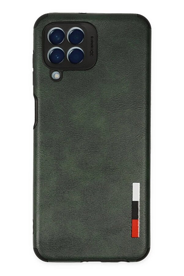 Samsung Galaxy M33 Kılıf Loop Deri̇ Si̇li̇kon - Yeşi̇l - Dropx9691-9009