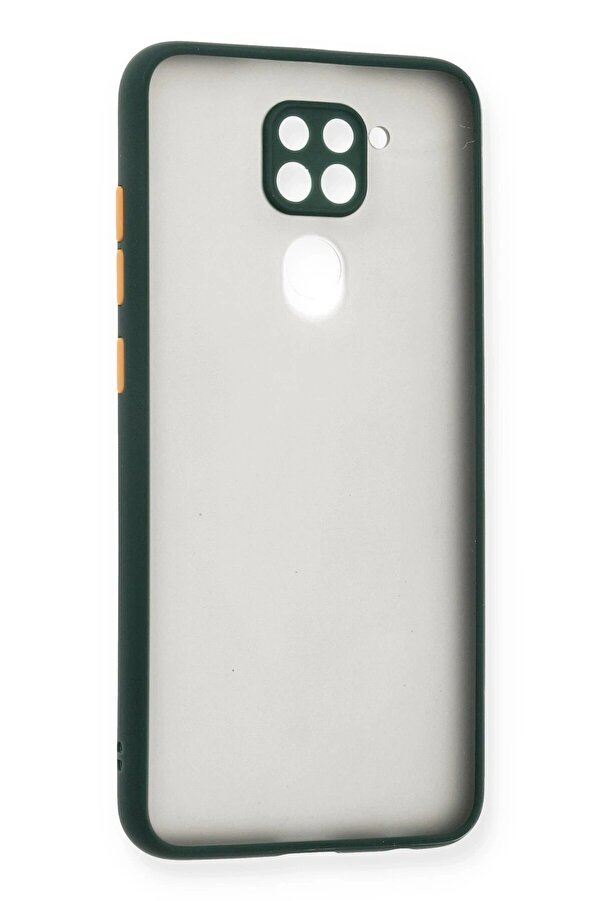 Xi̇aomi̇ Redmi̇ Note 9 Kılıf Montreal Si̇li̇kon Kapak - Yeşi̇l - Dropx7555-6543