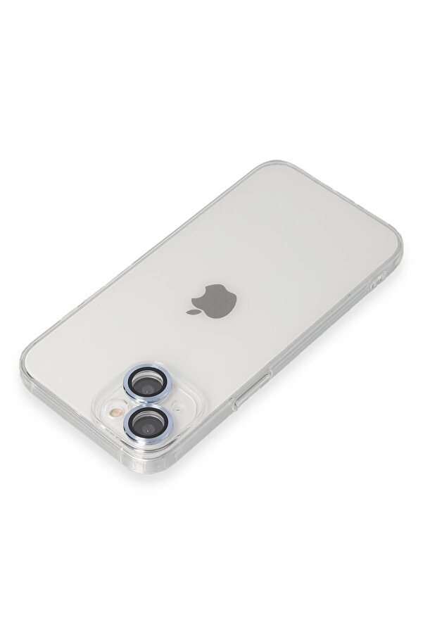 İphone 14 Kılıf Luko Lens Si̇li̇kon - Si̇erra Blue - Dropx4160-8509