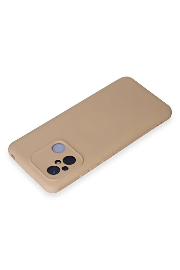 Xi̇aomi̇ Redmi̇ 12C Kılıf Nano İçi̇ Kadi̇fe Si̇li̇kon - Pudra - Dropx5025-3147