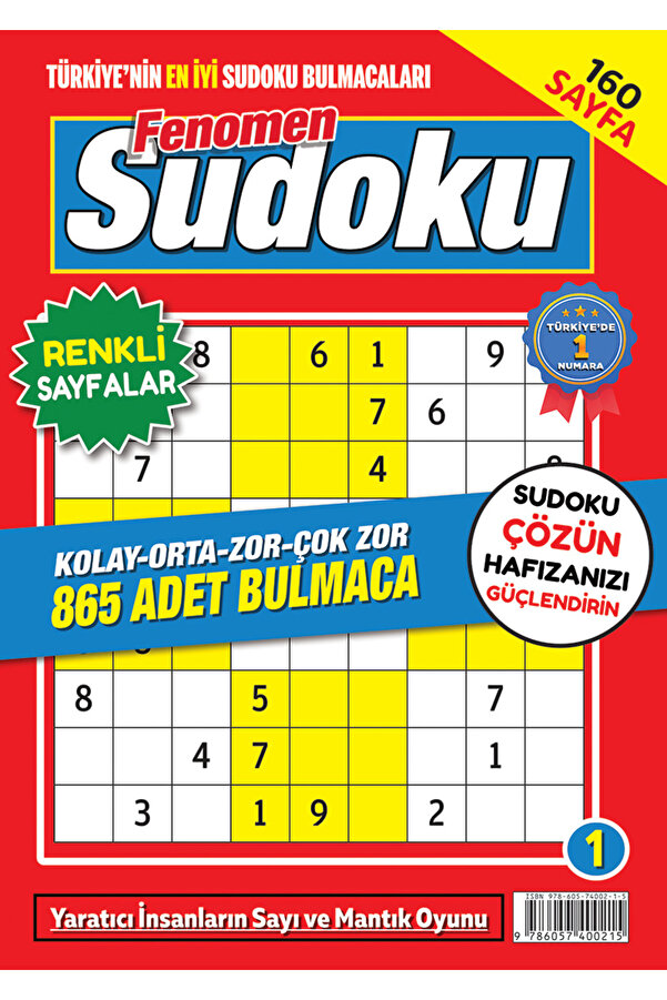 Fenomen Yayıncılık Sudoku 001