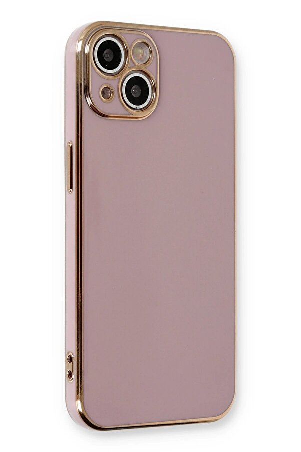 İphone 13 Kılıf Volet Si̇li̇kon - Mor - Dropx6819-3906