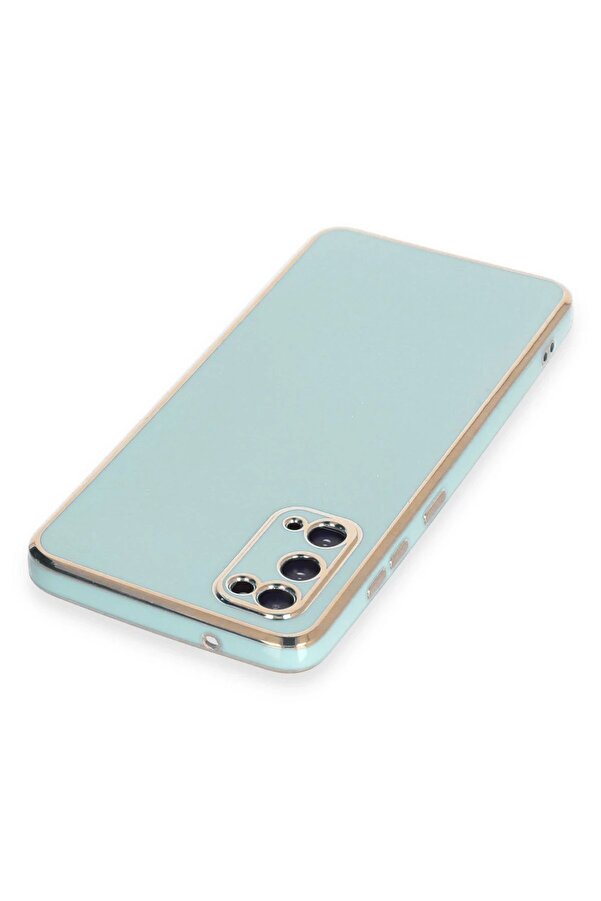 Samsung Galaxy S20 Kılıf Volet Si̇li̇kon - Açık Yeşi̇l - Dropx3844-9469