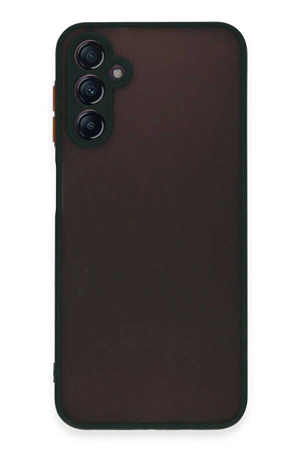 Samsung Galaxy A14 4G Kılıf Montreal Si̇li̇kon Kapak - Yeşi̇l - Dropx1950-2985