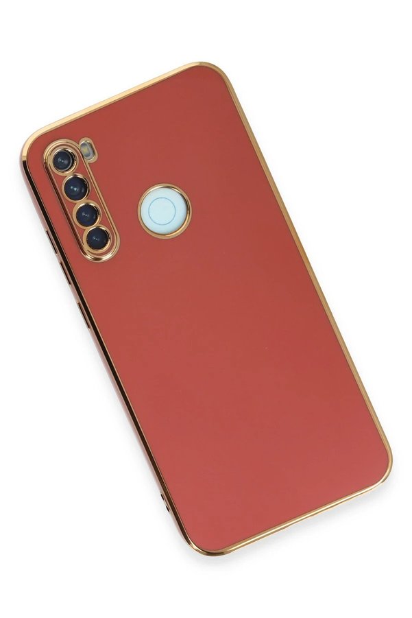 Xi̇aomi̇ Redmi̇ Note 8 Kılıf Volet Si̇li̇kon - Kırmızı - Dropx7770-1344