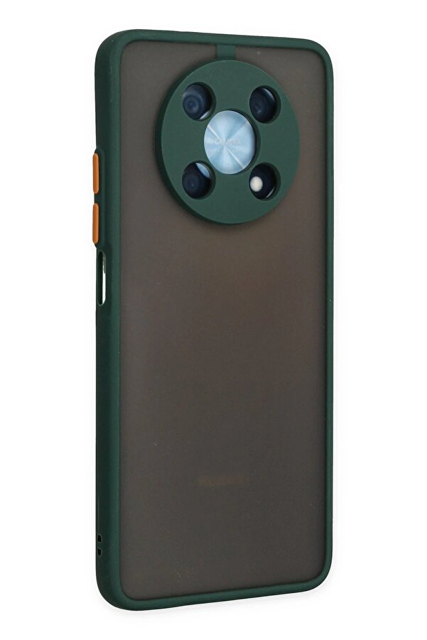 Huawei̇ Nova Y90 Kılıf Montreal Si̇li̇kon Kapak - Yeşi̇l - Dropx5424-8601